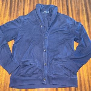Polo Ralph Lauren Navy Blue Cardigan Size XL